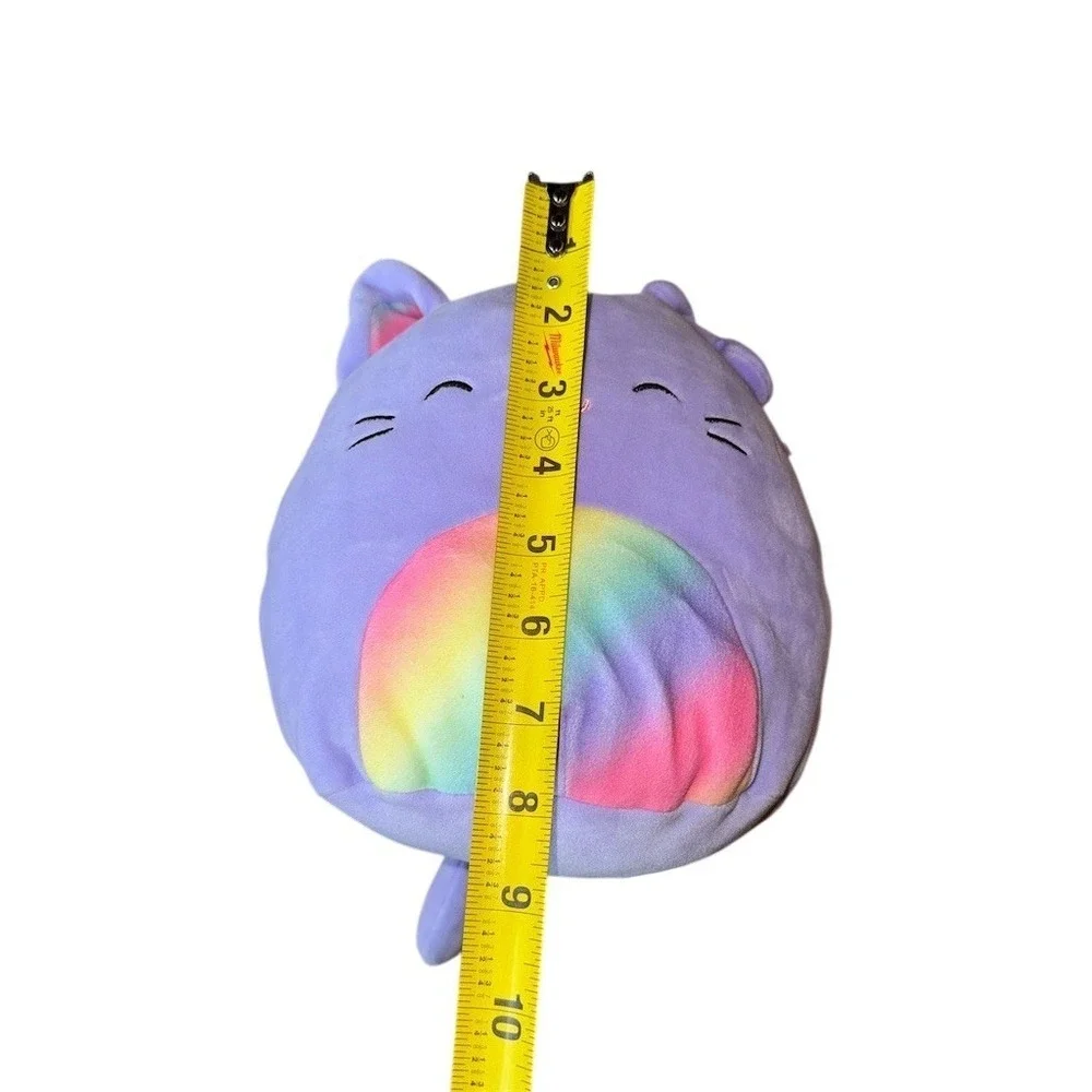 Squishmallows Cienna Purple Rainbow‎ Caticorn Cat Unicorn Plush 10 in